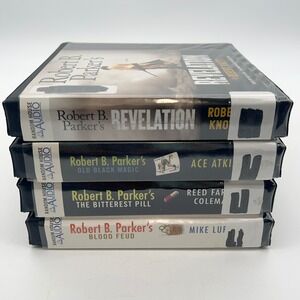 Robert B Parker Audiobook CD Lot 4 Spenser Jesse Stone Sunny Randall